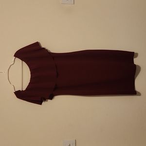 Off the shoulder dress